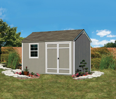 12×8 Shed with Extra Overhead Storage Space – Waterford 